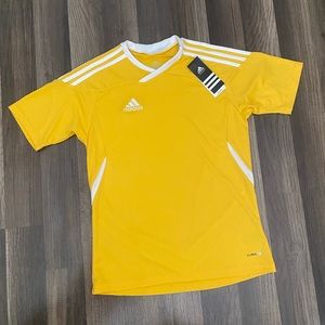 Adidas Yellow Sports Shirt- Climacool